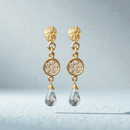 Aros sissi circones oro