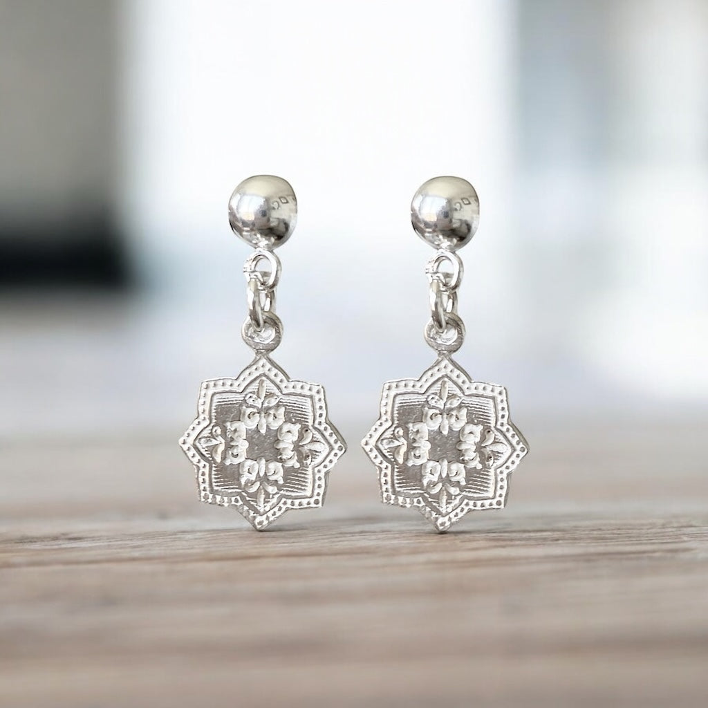 Aros mandala plata