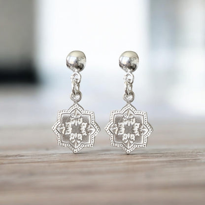 Aros mandala plata