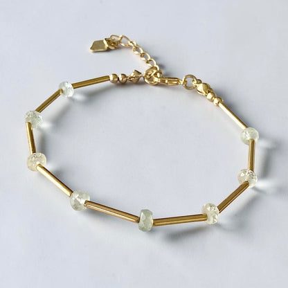 Pulsera barritas oro