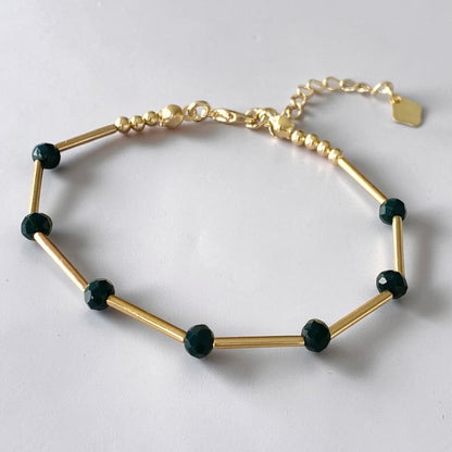 Pulsera barritas oro