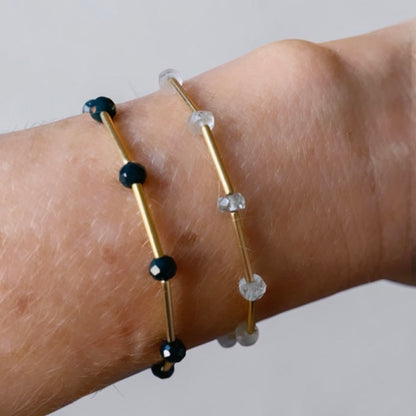 Pulsera barritas oro