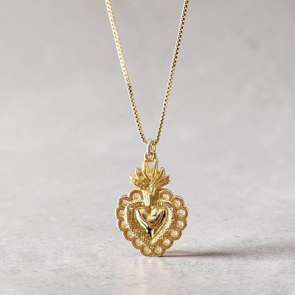 Collar detente oro