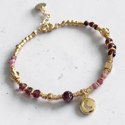 Pulsera luna oro