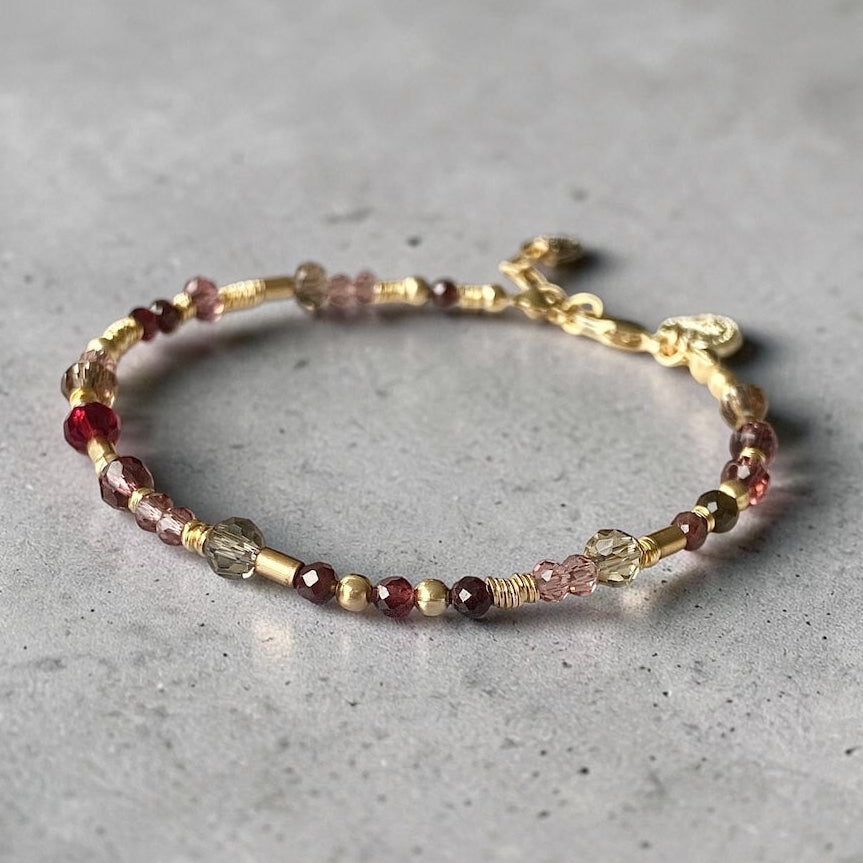 Pulsera niza oro