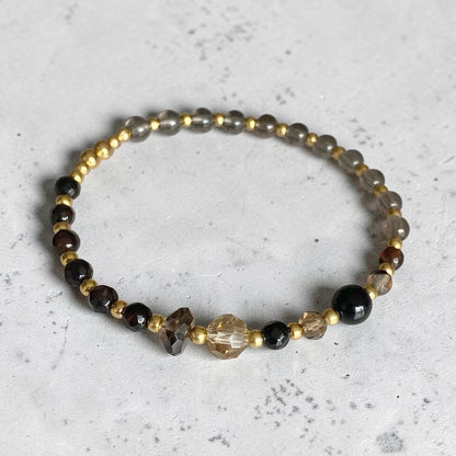 Pulsera fumé oro