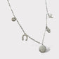 Collar amuletos plata