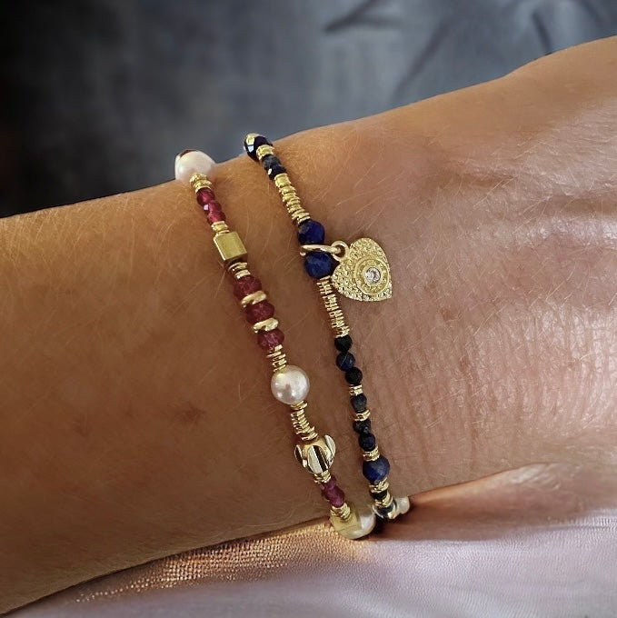 Pulsera margarita oro