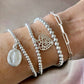 Pulsera eslabones plata
