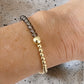 Pulsera fumé oro
