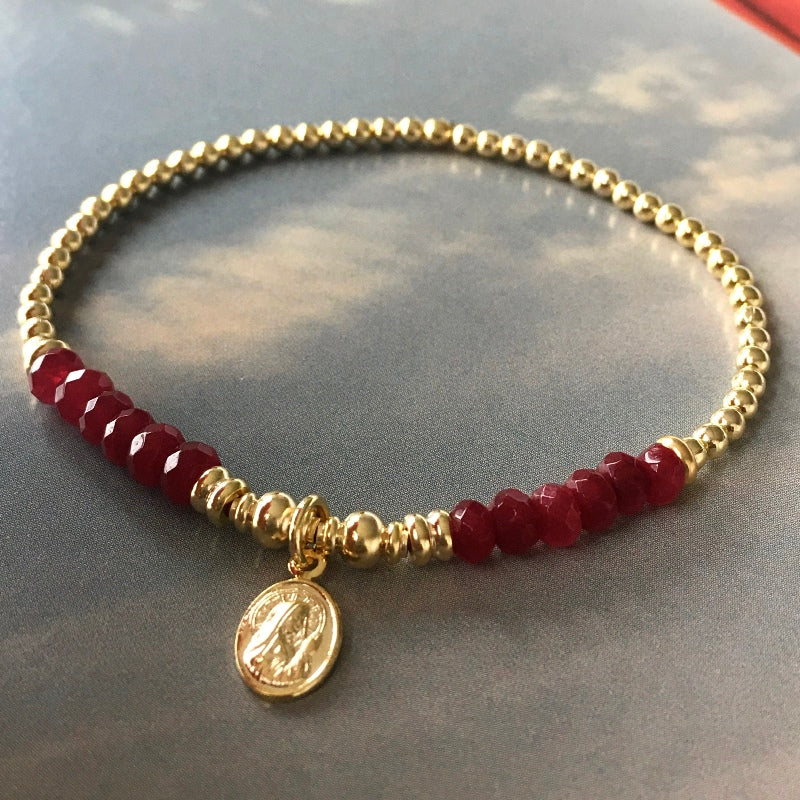 pulsera vino medalla oro