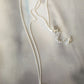 collar abeja plata