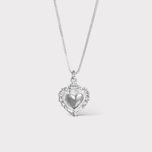 Collar detente plata