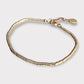 Pulsera mostacilla lola oro