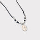 Collar hilo mini virgen plata