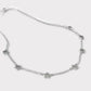 Collar estrellitas plata