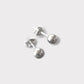 Aros bolita 5 mm plata
