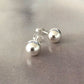 aros bolita 6 mm plata