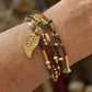 Pulsera etro leaf oro