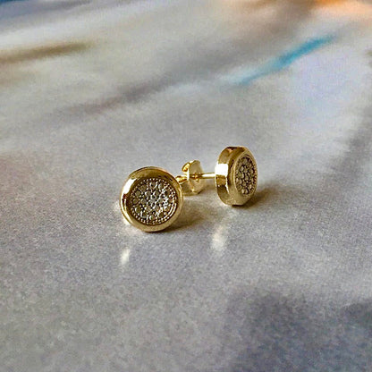 Aros lili oro