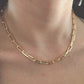 Collar eslabones oro