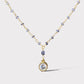 Collar versalles iolita oro